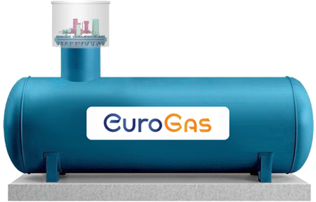 Установка Газгольдера с высокой горловиной